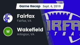 Recap: Fairfax  vs. Wakefield  2019