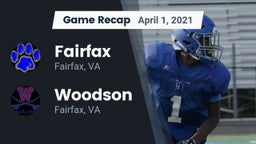 Recap: Fairfax  vs. Woodson  2021
