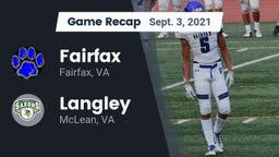 Recap: Fairfax  vs. Langley  2021
