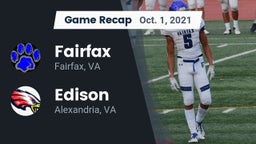 Recap: Fairfax  vs. Edison  2021