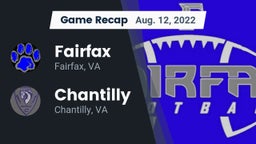 Recap: Fairfax  vs. Chantilly  2022