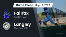Recap: Fairfax  vs. Langley  2022