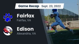 Recap: Fairfax  vs. Edison  2022