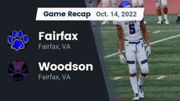Recap: Fairfax  vs. Woodson  2022