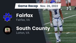 Recap: Fairfax  vs. South County  2022