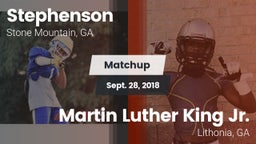 Matchup: Stephenson High vs. Martin Luther King Jr.  2018