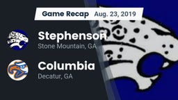 Recap: Stephenson  vs. Columbia  2019