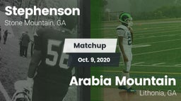 Matchup: Stephenson High vs. Arabia Mountain  2020