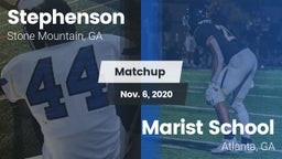 Matchup: Stephenson High vs. Marist School 2020
