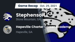 Recap: Stephenson  vs. Hapeville Charter Career Academy 2021