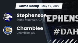 Recap: Stephenson  vs. Chamblee  2022