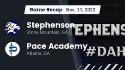 Recap: Stephenson  vs. Pace Academy 2022
