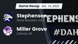 Recap: Stephenson  vs. Miller Grove  2022