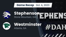 Recap: Stephenson  vs. Westminster  2023