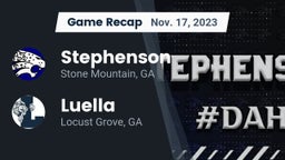 Recap: Stephenson  vs. Luella  2023