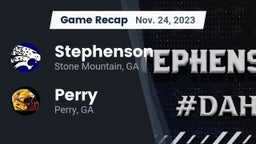 Recap: Stephenson  vs. Perry  2023