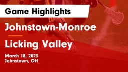 Johnstown-Monroe  vs Licking Valley  Game Highlights - March 18, 2023