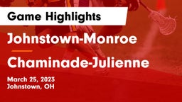 Johnstown-Monroe  vs Chaminade-Julienne  Game Highlights - March 25, 2023