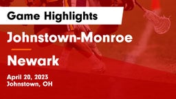 Johnstown-Monroe  vs Newark  Game Highlights - April 20, 2023