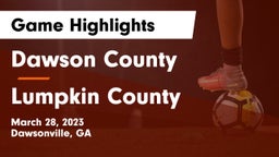 Dawson County  vs Lumpkin County  Game Highlights - March 28, 2023