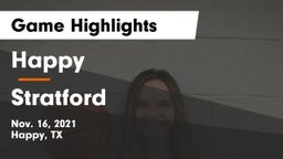 Happy  vs Stratford  Game Highlights - Nov. 16, 2021