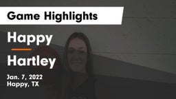 Happy  vs Hartley  Game Highlights - Jan. 7, 2022