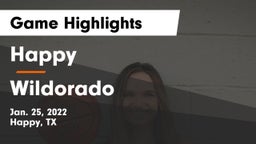 Happy  vs Wildorado  Game Highlights - Jan. 25, 2022
