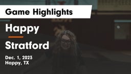 Happy  vs Stratford  Game Highlights - Dec. 1, 2023