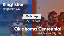 Matchup: Kingfisher High vs. Oklahoma Centennial  2016