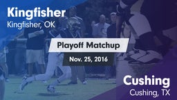 Matchup: Kingfisher High vs. Cushing  2016