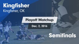 Matchup: Kingfisher High vs. Semifinals 2016