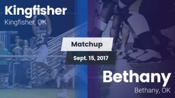 Matchup: Kingfisher High vs. Bethany  2017