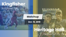 Matchup: Kingfisher High vs. Heritage Hall  2018