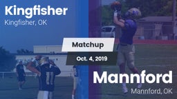 Matchup: Kingfisher High vs. Mannford  2019