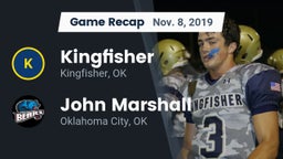 Recap: Kingfisher  vs. John Marshall  2019