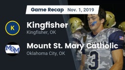 Recap: Kingfisher  vs. Mount St. Mary Catholic  2019