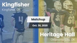 Matchup: Kingfisher High vs. Heritage Hall  2020
