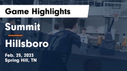Summit  vs Hillsboro  Game Highlights - Feb. 25, 2023