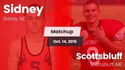 Matchup: Sidney  vs. Scottsbluff  2016