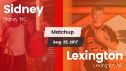 Matchup: Sidney  vs. Lexington  2017