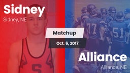 Matchup: Sidney  vs. Alliance  2017