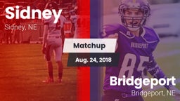 Matchup: Sidney  vs. Bridgeport  2018