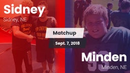 Matchup: Sidney  vs. Minden  2018