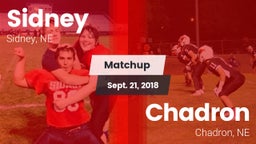 Matchup: Sidney  vs. Chadron  2018