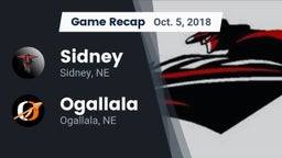 Recap: Sidney  vs. Ogallala  2018