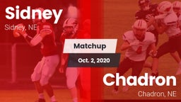 Matchup: Sidney  vs. Chadron  2020