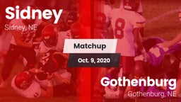 Matchup: Sidney  vs. Gothenburg  2020