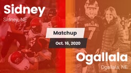 Matchup: Sidney  vs. Ogallala  2020