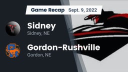 Recap: Sidney  vs. Gordon-Rushville  2022