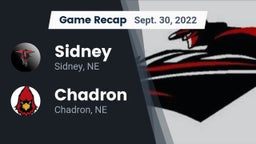 Recap: Sidney  vs. Chadron  2022